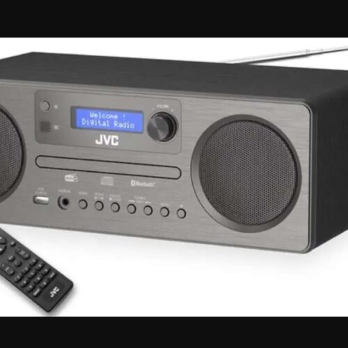 JVC RD-E861B-DAB Rádió - Szürke