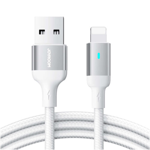 kábel iphone usb - villám gyors töltőkábel a10 sorozat 2.4a 3m fehér