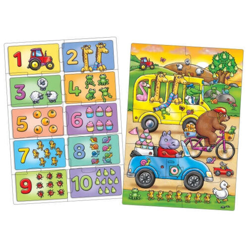 Keress és találj.... Számok Puzzle (Look and find...number) ORCHA...