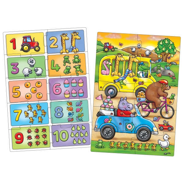 Keress és találj.... Számok Puzzle (Look and find...number) ORCHA...
