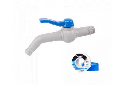 Kerti Csap 45 - 1/2" (13mm) - 17cm