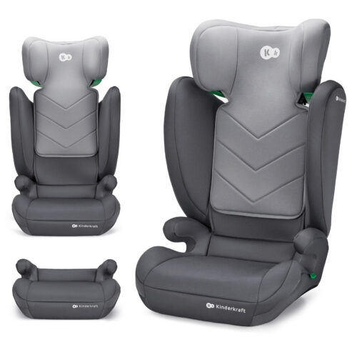 Kinderkraft I-SPARK i-Size biztonsági Gyerekülés 15-36kg - szürke