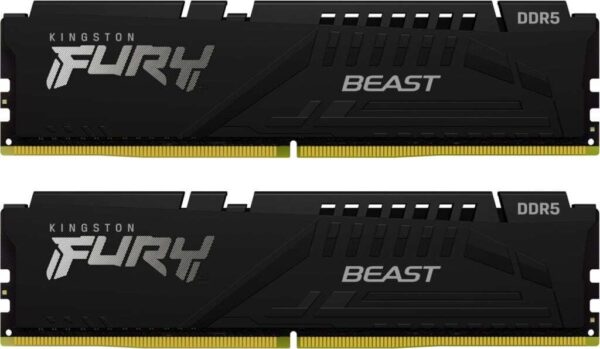Kingston Fury Beast DDR5 RAM - 32GB (2x16GB) 5200MHz