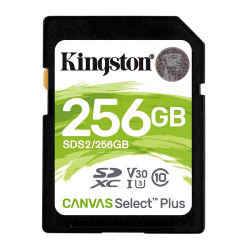 Kingston Technology Canvas Select Plus 256 GB SDXC UHS-I Class 10