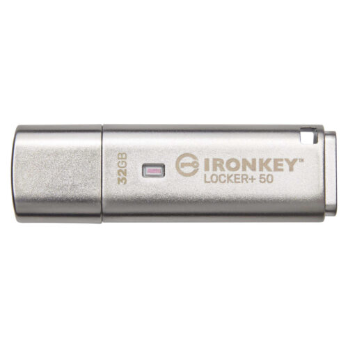 Kingston Technology IronKey Locker+ 50 USB flash meghajtó 32 GB U...