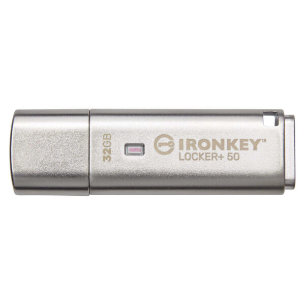 Kingston Technology IronKey Locker+ 50 USB flash meghajtó 32 GB U...