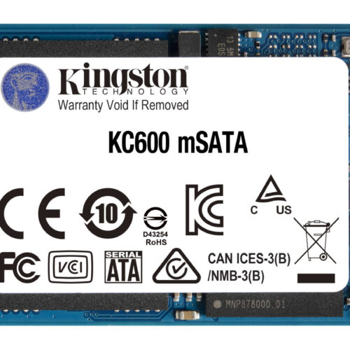 Kingston Technology KC600 mSATA 1024 GB Serial ATA III 3D TLC
