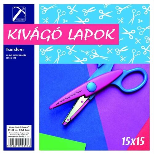 Kivágólapok 15 x 15 cm