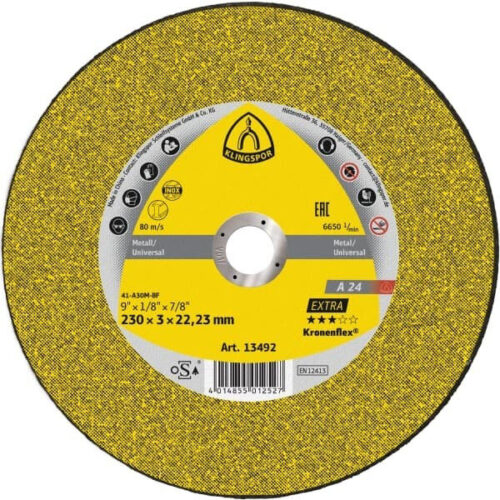 Klingspor 72 VágókorongA 24 EX115X2