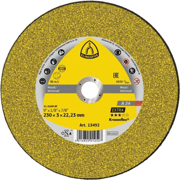 Klingspor 72 VágókorongA 24 EX115X2