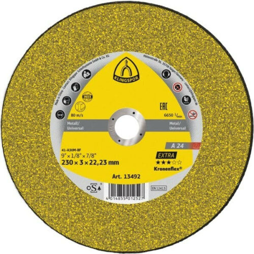 Klingspor 72 VágókorongA 24 EX125X2
