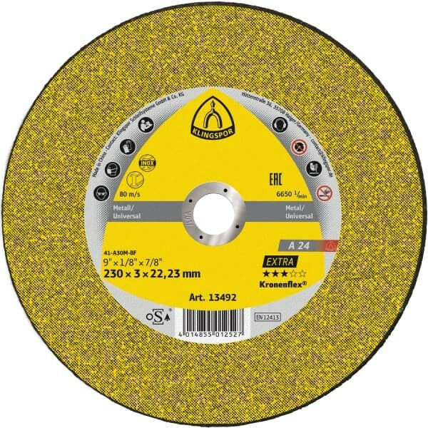 Klingspor 72 VágókorongA 24 EX125X2