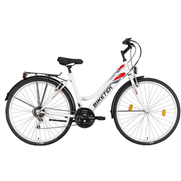 Koliken Biketek Maxwell váltós női Trekking Kerékpár 28" - fehér