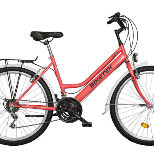 Koliken Biketek Oryx ATB női Városi Kerékpár 26" - piros