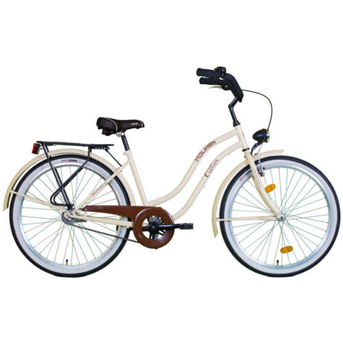 Koliken Cruiser női Városi Kerékpár 26" - bézs-barna