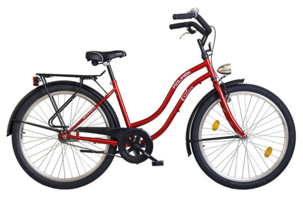Koliken Cruiser női Városi Kerékpár 26" - bordó