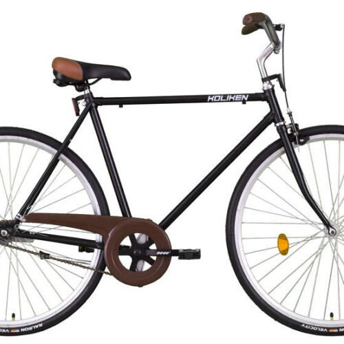 Koliken Férfi kontrás 28"  kerékpár fekete 53 cm-es váz