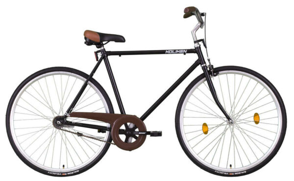 Koliken Férfi kontrás 28"  kerékpár fekete 53 cm-es váz