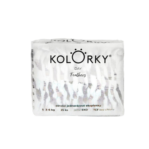 KOLORKY DAY Egyszer használatos öko pelenkák