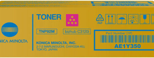 Konica-Minolta TNP92M Toner Magenta 4.000 oldalra