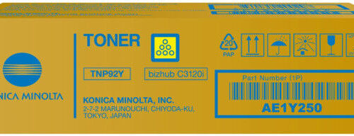 Konica-Minolta TNP92Y Toner Yellow 4.000 oldalra
