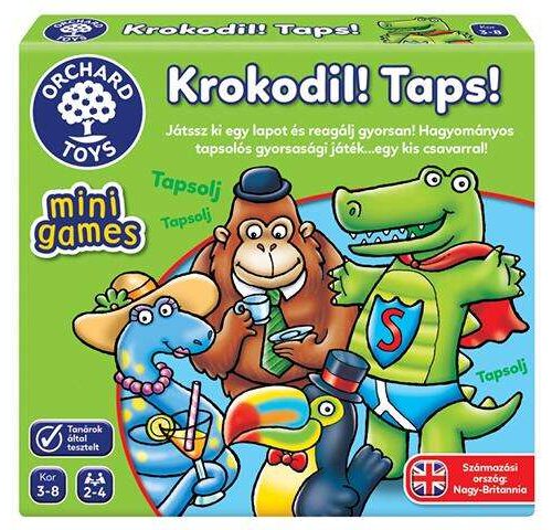 Krokodil! Taps! mini társas kártyajáték