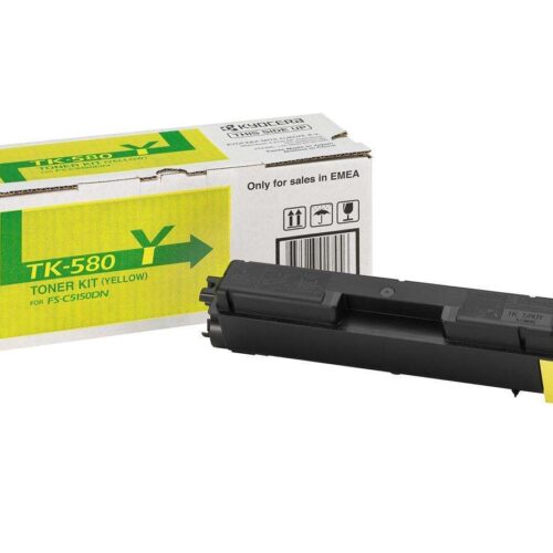 Kyocera TK-580Y Yellow toner 1T02KTANL0