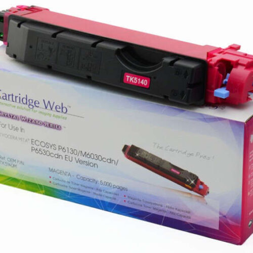 KYOCERA TK5140M Toner Magenta CHIPPES CartridgeWeb (For use)