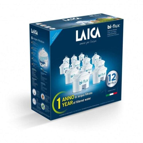 Laica F12MES0 Bi-Flux univerzális vízszűrő Szűrőbetét 12db