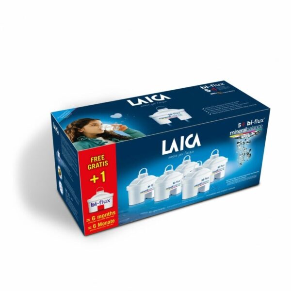 Laica M6M Bi-Flux Mineral Balance 5+1 db vízszűrőbetét