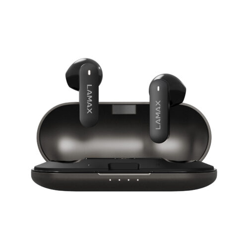 LAMAX SteelTones1 TWS Bluetooth Fülhallgató - Fém tokos