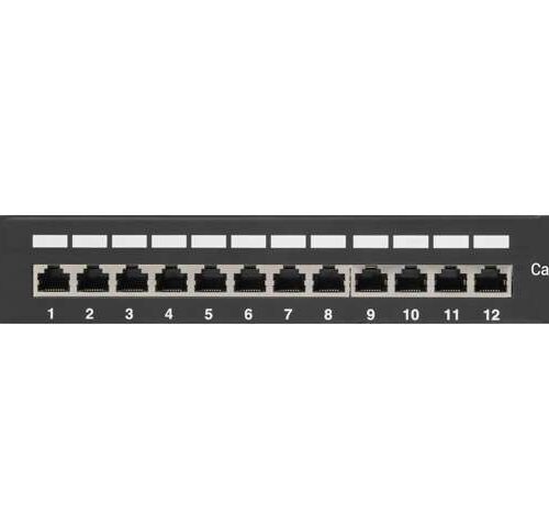 Lanberg 12 Portos Cat.6 Patch Panel - 10"