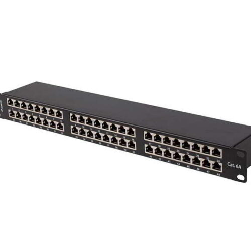 Lanberg - 48 Portos Patch Panel - Cat6A FTP - 19"