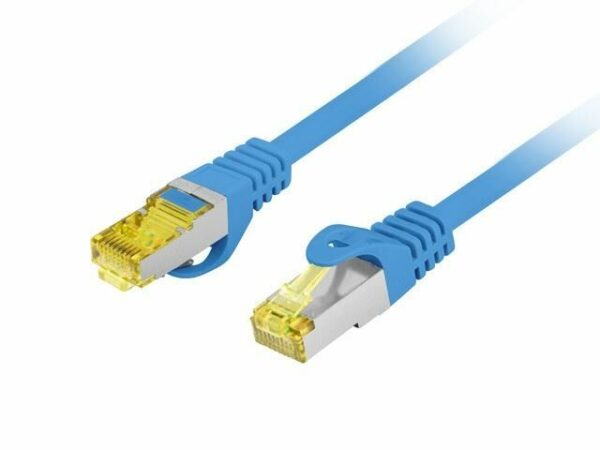 Lanberg PCF6A-10CU-0200-B hálózati kábel Kék 2 M Cat6a S/FTP (S-STP)