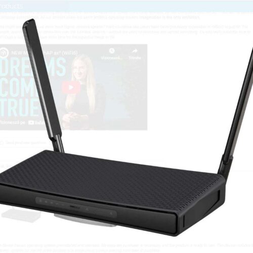 LAN/WIFI MikroTik hAP ax3 router