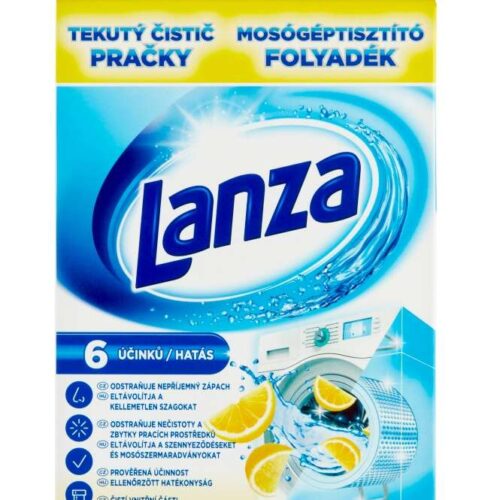 Lanza Mosógép tisztító folyadék citrom illattal 250ml