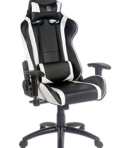 LC Power LC-GC-2 Gamer Szék - Fekete-Fehér