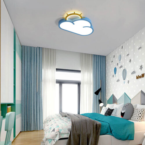 LED mennyezeti lámpa plafond gyerekszobába dimmelhető LUMELA + tá...