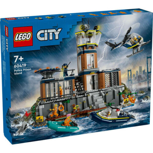 LEGO - City Rendőrségi Börtönsziget - Játékkészlet - 980 elem