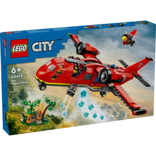 LEGO City Tűzoltó Mentőrepülőgép - Játékkészlet - 478 elem