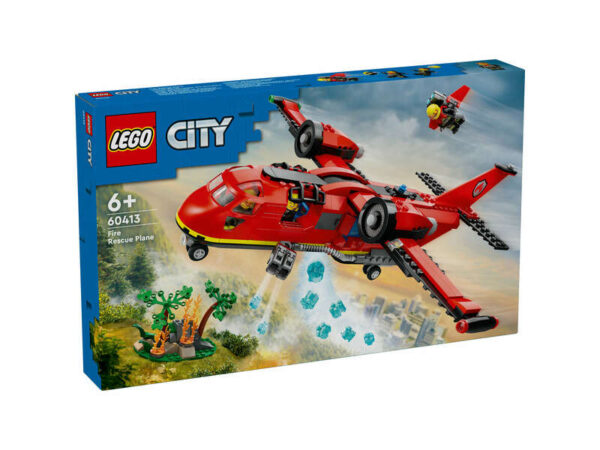 LEGO City Tűzoltó Mentőrepülőgép - Játékkészlet - 478 elem