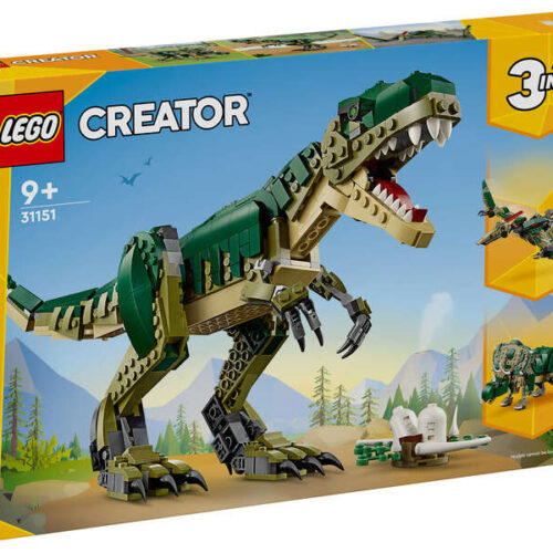 LEGO Creator 3 az 1-ben T-Rex Dinoszaurusz Építőjáték - 626 elem