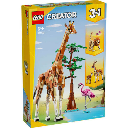 LEGO Creator Afrikai Vadállatok 3 az 1-ben Építőkészlet - Zsiráf