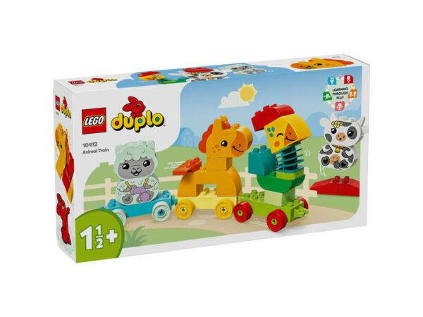 LEGO Duplo Állatos Vonat - Építőjáték - 18 hónaptól