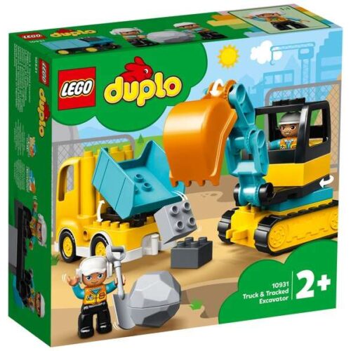 LEGO Duplo - Építőkészlet - Tehergépkocsi és Kotró - 10931