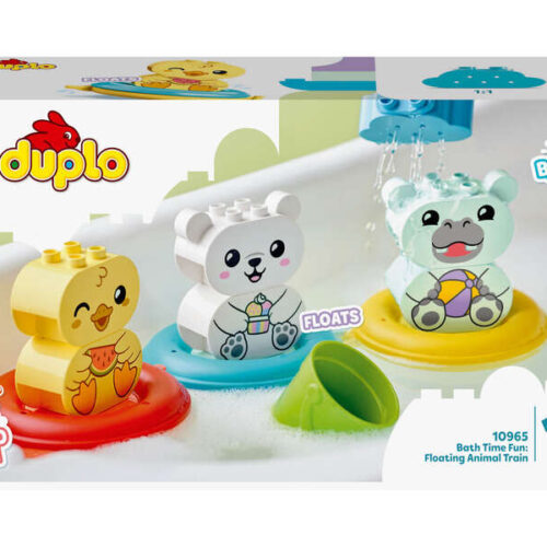 LEGO Duplo Fürdető Játék - Állatos Vonat - 10965