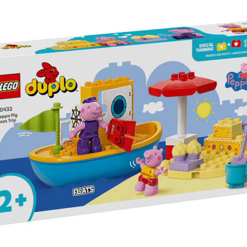LEGO DUPLO Peppa Malac Hajóút Játékkészlet - 23 elem