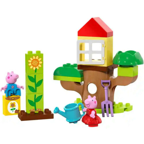 LEGO DUPLO Peppa Malac Kert és Lombház - Építőjáték (2+)