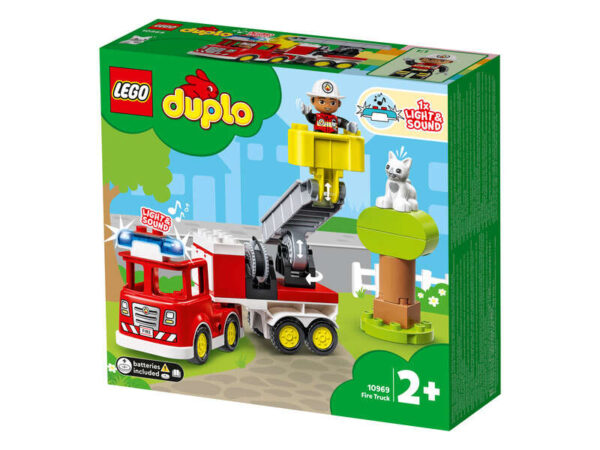 LEGO DUPLO Tűzoltóautó - Játék - 2+