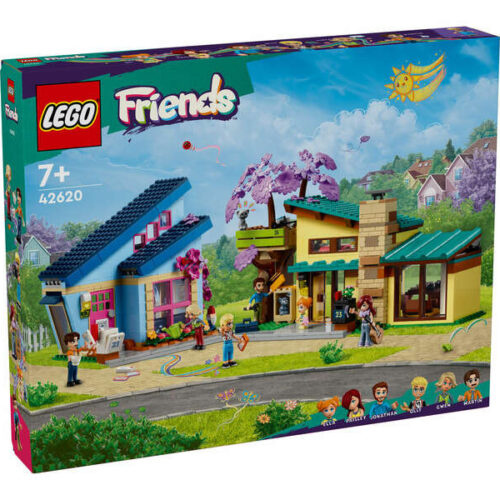 LEGO Friends - Családi Házak Építőjáték - 42620